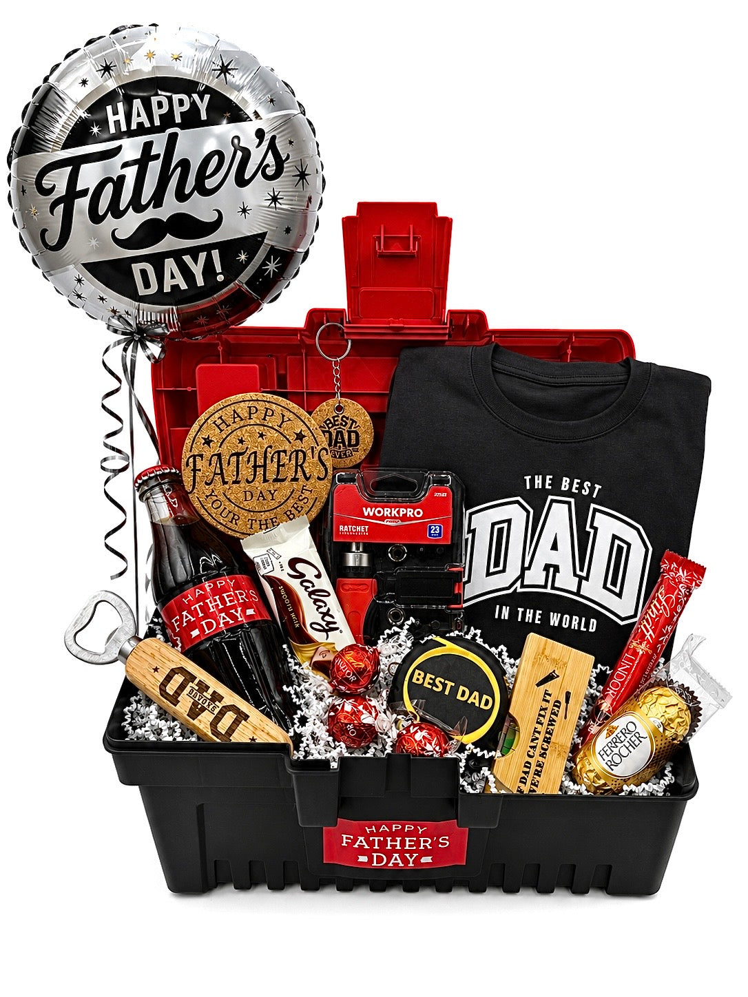 Personalised Engraved Toolbox Gift for Dad | Custom Father's Day Keepsake Box