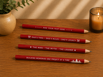 Personalised Craftsman's Pencil