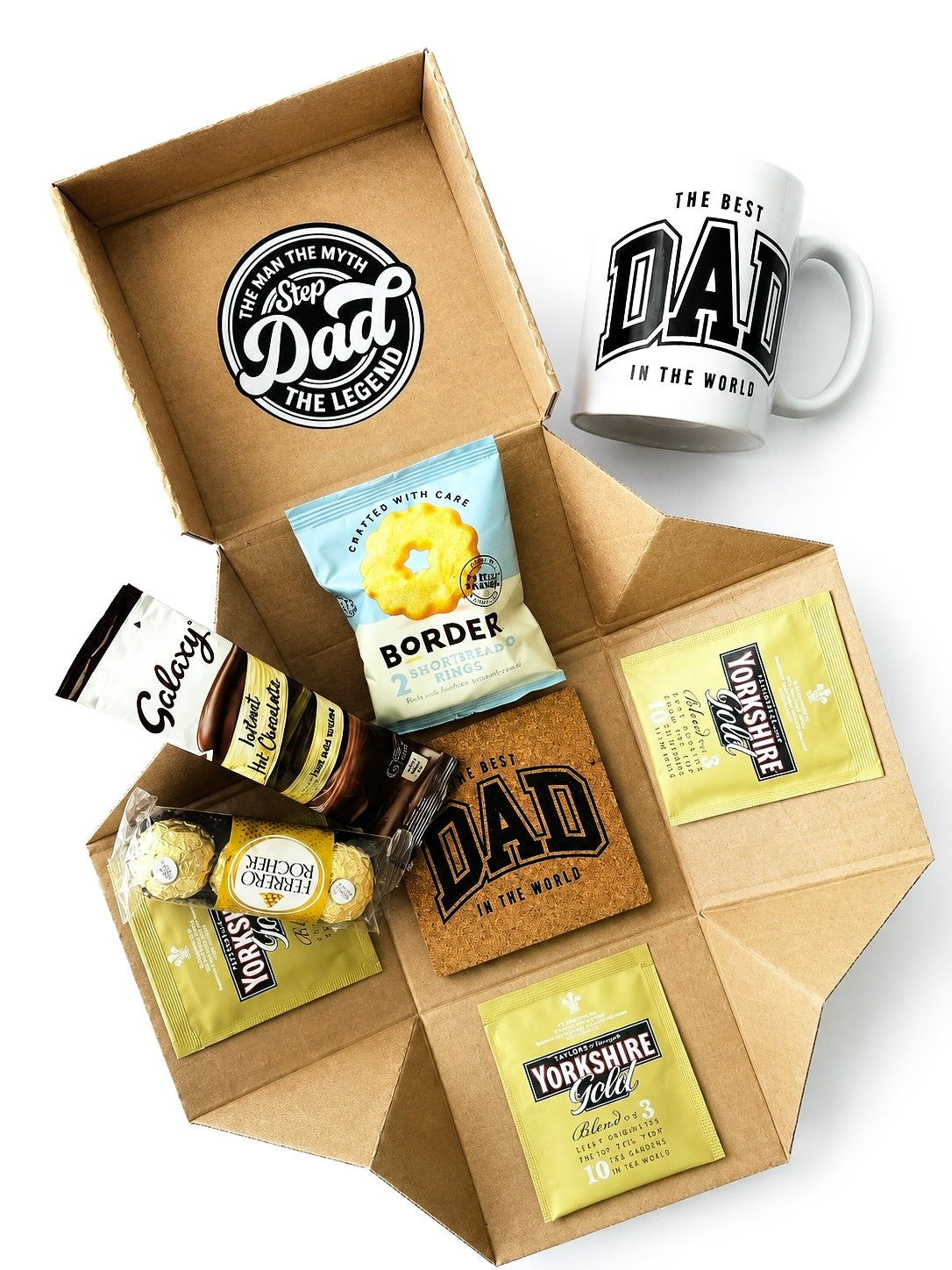 Personalised Pop Open Gift Box For Him | Dad Gift Box | Birthday Gift Hamper | Surprise Box | Fathers Day Gift