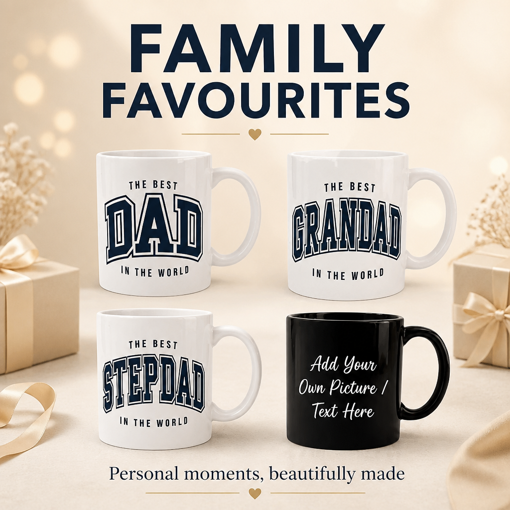 Personalised Custom Mug | Add Your Own Photo or Text | Gift Mug for Any Occasion