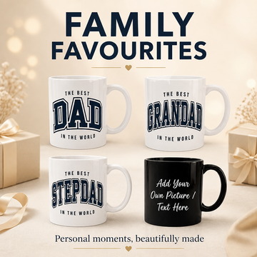 Personalised Custom Mug | Add Your Own Photo or Text | Gift Mug for Any Occasion